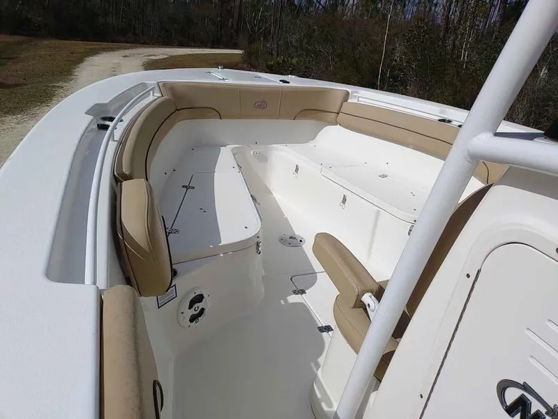 Slide: The Image of 2019 NauticStar 28 XS Offshore boat with spacious seating and sleek design. - 23