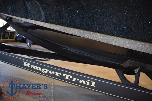 Slide: The Image of 2011 Ranger Z520C boat on Ranger Trail trailer at Thayer's Marine. - 40