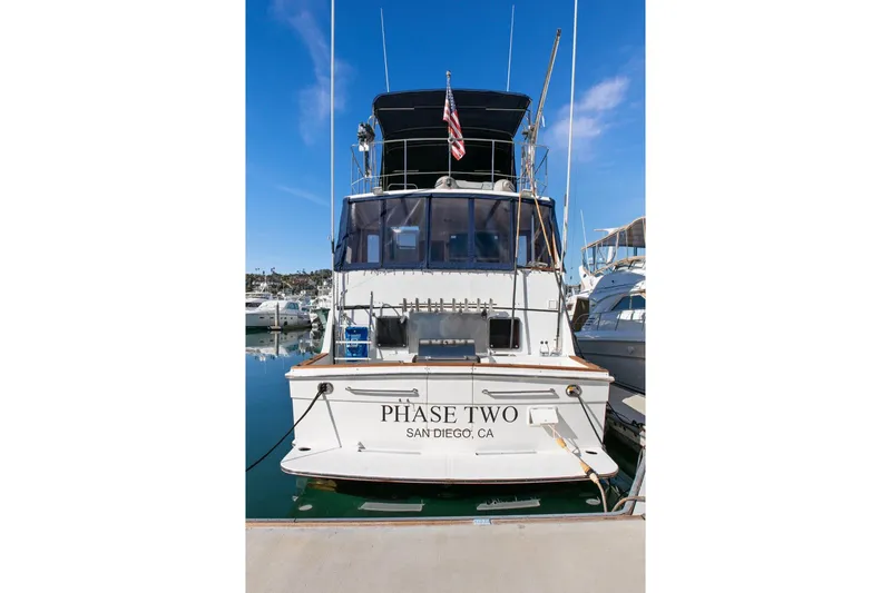 Slide: The Image of 1989 Lien Hwa Vitesse Yachtfisher docked in San Diego marina. - 49