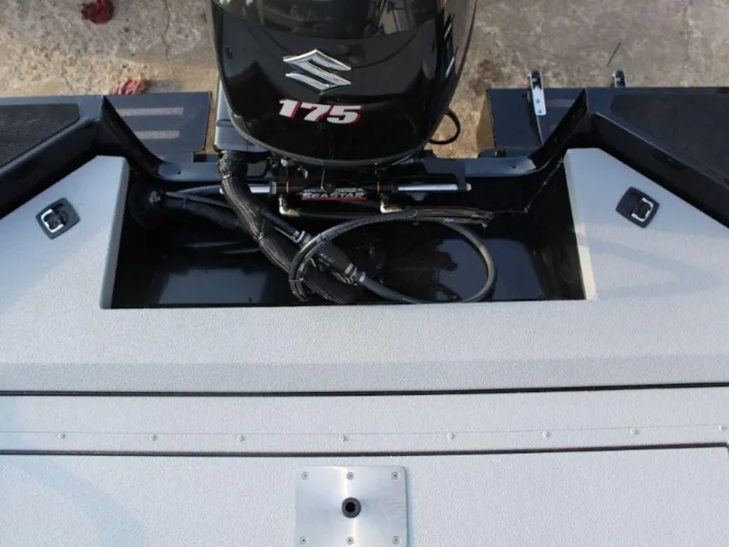 Slide: The Image of 2025 SeaArk ProCat 240 boat with Suzuki 175 outboard motor. - 20