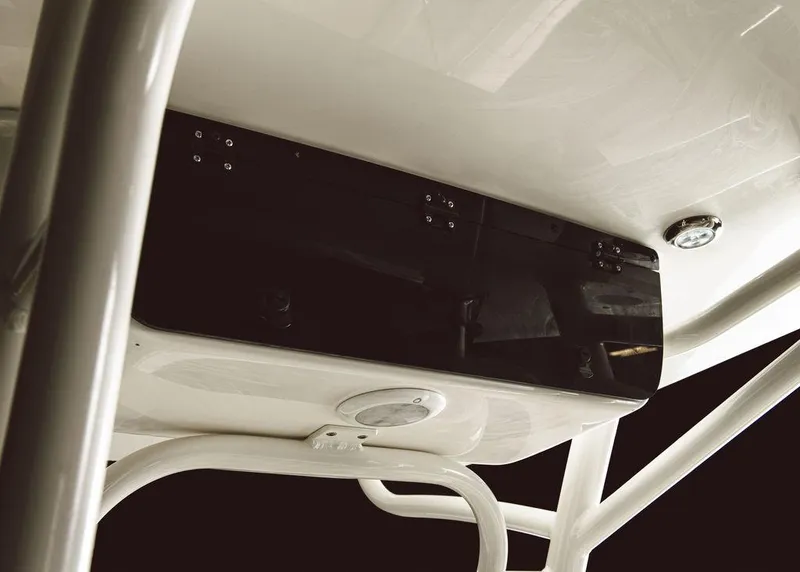 Slide: The Image of 2025 Key West 219fs boat interior detail, featuring sleek design and modern fixtures. - 24