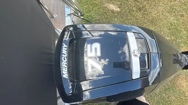 Slide: The Image of Sun Tracker PARTY BARGE 18 W/75 HP 2025 - 9