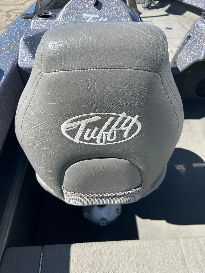 Slide: The Image of 2014 Tuffy 1760 Osprey boat seat with embroidered logo. - 28