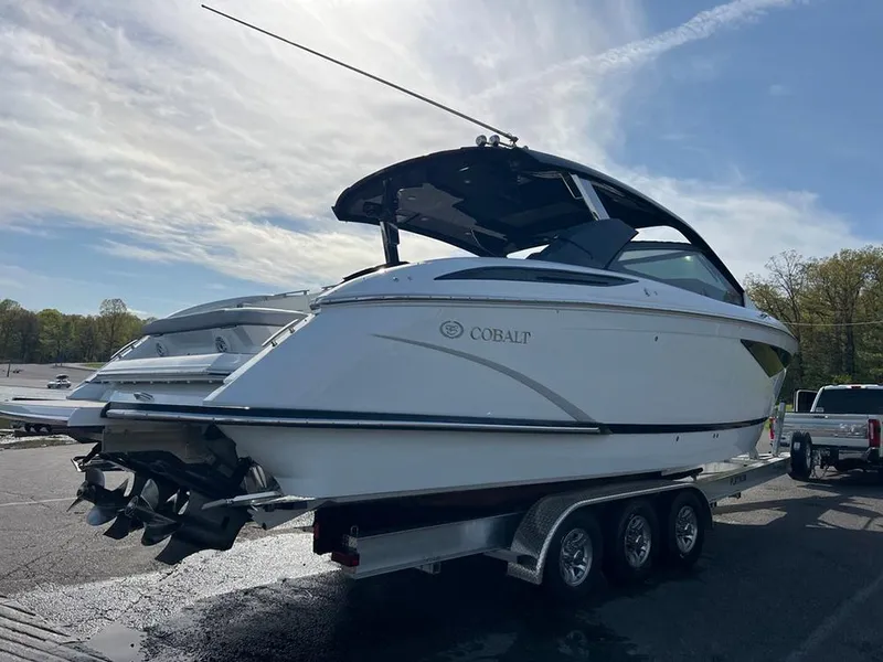 Slide: The Image of Stbd quarter profile (while on trailer) - 38