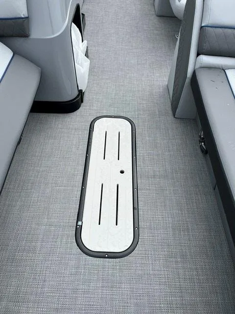 Slide: The Image of 2025 Veranda Vista Sport VS 22 RC interior with sleek seating and modern flooring. - 5