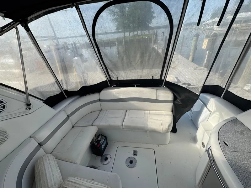 Slide: The Image of Engine compartment of a 2005 Formula 34 Performance Cruiser with dual engines. - 24