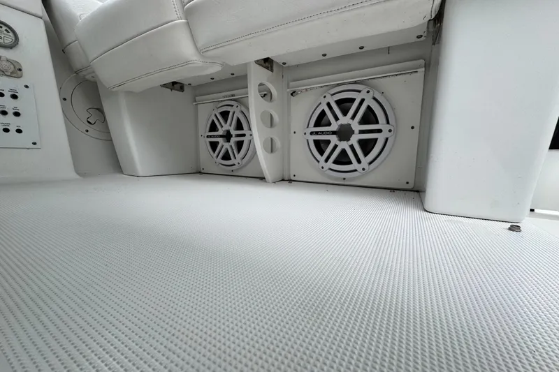 Slide: The Image of Interior of 2005 Formula 34 Performance Cruiser with JL Audio speakers. - 40