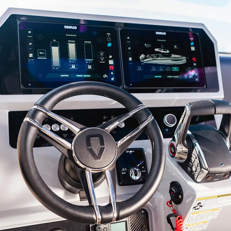 Slide: The Image of Luxurious interior cabin of 2025 Navan S30 with modern lighting and sleek design. - 6