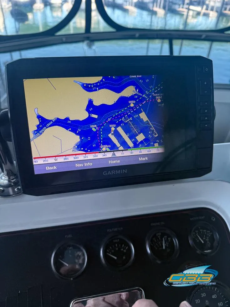 Slide: The Image of Carver 430 Cockpit Motor Yacht 1995 - 51