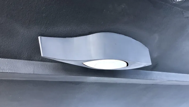 Slide: The Image of Ceiling light fixture on a 2010 Intrepid 43 Sport Yacht. - 45