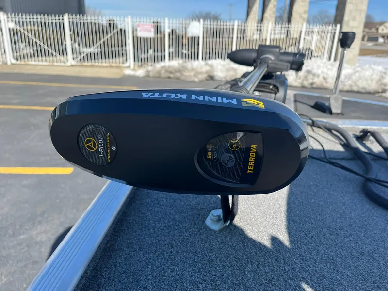 Slide: The Image of Minn Kota Terrova trolling motor on 2020 Tracker Bass Tracker Classic XL boat. - 20