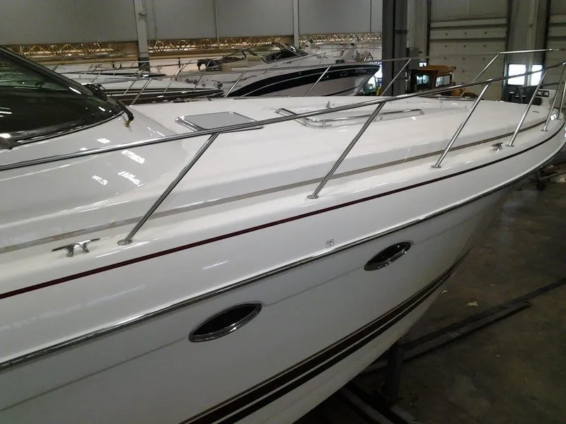 Slide: The Image of 2017 Formula 40 Performance Cruiser in a showroom, showcasing sleek design and craftsmanship. - 24