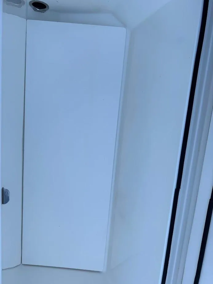 Slide: The Image of White interior panel of 2018 Concept 392 Family Edition boat. - 45
