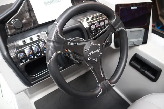 Slide: The Image of Bentley Pontoons Elite 223 Swingback DC Triple Tube Pkg 2025 - 20