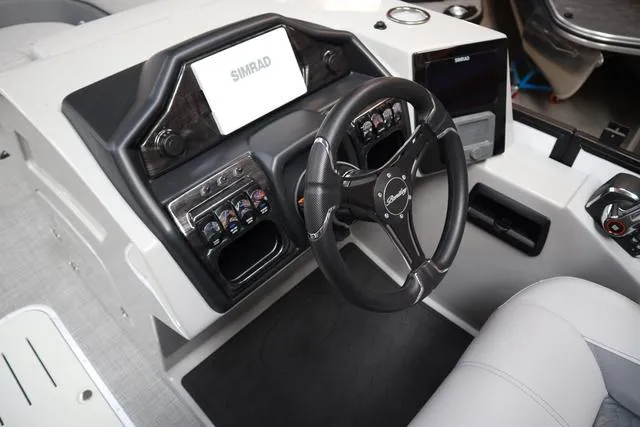 Slide: The Image of Bentley Pontoons Elite 223 Swingback DC Triple Tube Pkg 2025 - 21