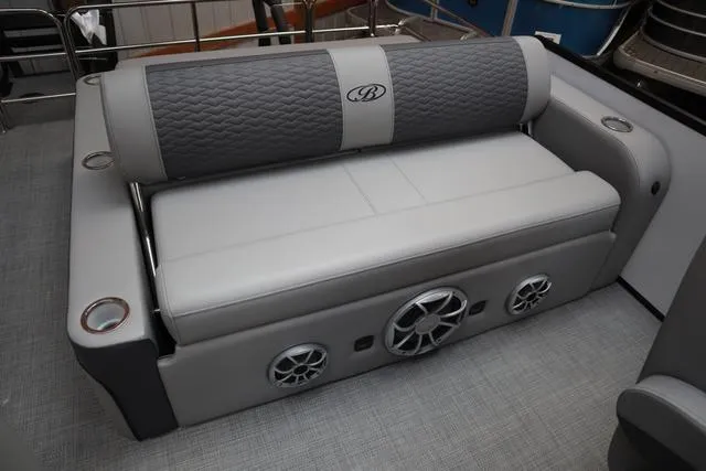 Slide: The Image of Bentley Pontoons Elite 223 Swingback DC Triple Tube Pkg 2025 - 24