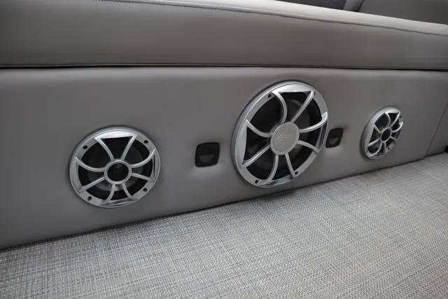 Slide: The Image of Bentley Pontoons Elite 223 Swingback DC Triple Tube Pkg 2025 - 25