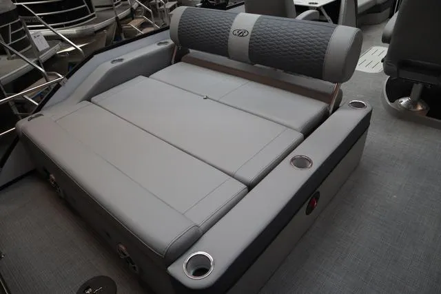 Slide: The Image of Bentley Pontoons Elite 223 Swingback DC Triple Tube Pkg 2025 - 27