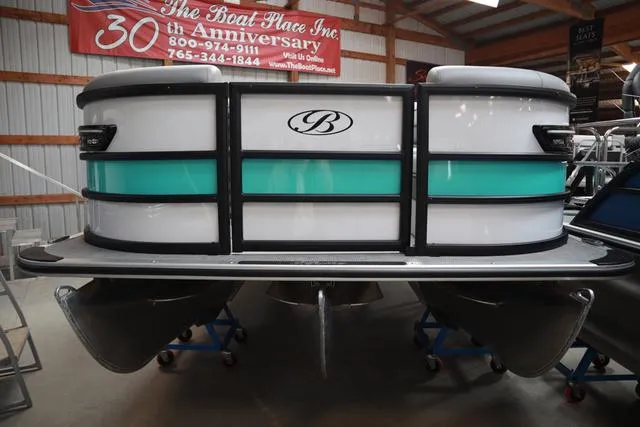 Slide: The Image of Bentley Pontoons Elite 223 Swingback DC Triple Tube Pkg 2025 - 3