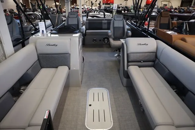 Slide: The Image of Bentley Pontoons Elite 253 Swingback DC Triple Tube Pkg 2025 - 26