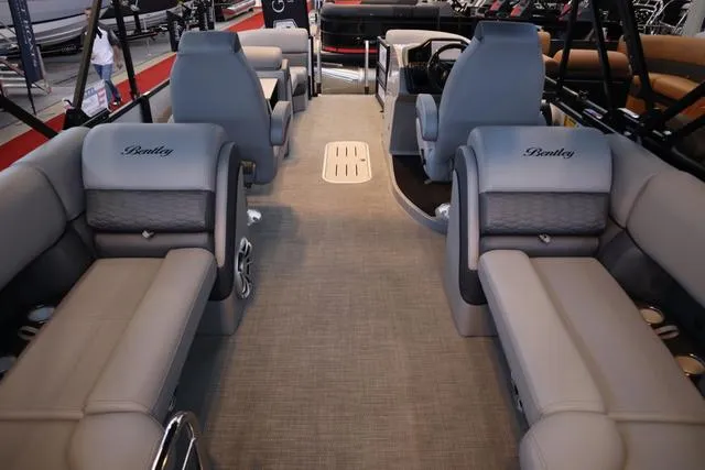 Slide: The Image of Bentley Pontoons Elite 223 Admiral Triple Tube Pkg 2025 - 22