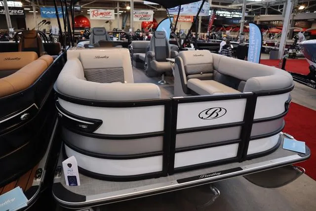Slide: The Image of Bentley Pontoons Elite 223 Admiral Triple Tube Pkg 2025 - 28