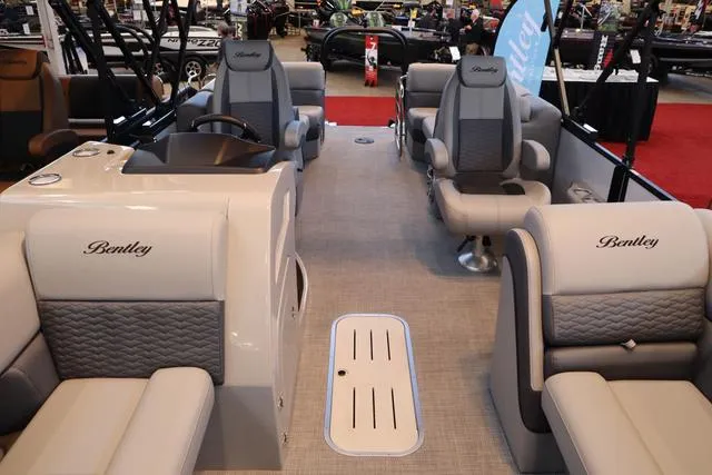 Slide: The Image of Bentley Pontoons Elite 223 Admiral Triple Tube Pkg 2025 - 8