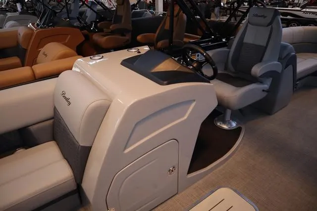 Slide: The Image of Bentley Pontoons Elite 223 Admiral Triple Tube Pkg 2025 - 9