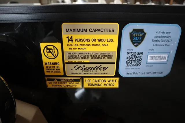 Slide: The Image of Bentley Pontoons Legacy 200 Cruise XL 2025 - 13