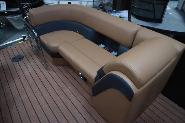 Slide: The Image of Bentley Pontoons Elite 223 Admiral Triple Tube Pkg 2025 - 25