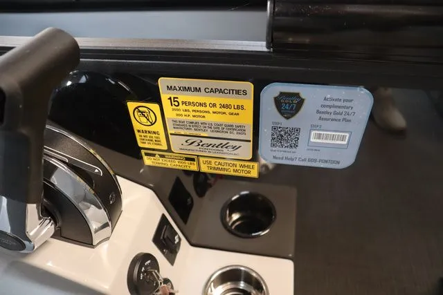 Slide: The Image of Bentley Pontoons Legacy 223 Swingback Sport Tube Pkg 2025 - 7