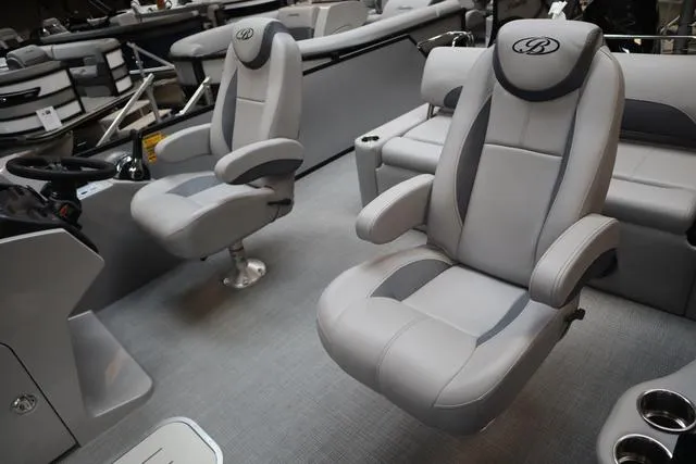 Slide: The Image of Bentley Pontoons Legacy 223 Swingback Triple Tube Pkg 2025 - 11