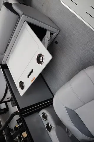 Slide: The Image of Bentley Pontoons Legacy 223 Swingback Triple Tube Pkg 2025 - 12