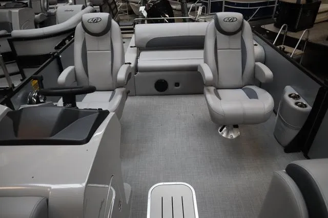 Slide: The Image of Bentley Pontoons Legacy 223 Swingback Triple Tube Pkg 2025 - 8