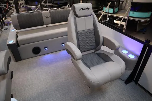 Slide: The Image of Bentley Pontoons Elite 253 Swingback Triple Tube Pkg 2025 - 52