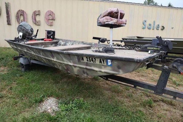 The Image of Alumacraft 16' JON 1989 - 1