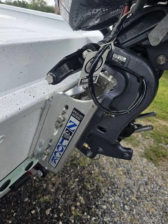 Slide: The Image of 2025 Xpress H22B boat motor mount with Z-Lock Pro Hi-Jacker plate. - 26