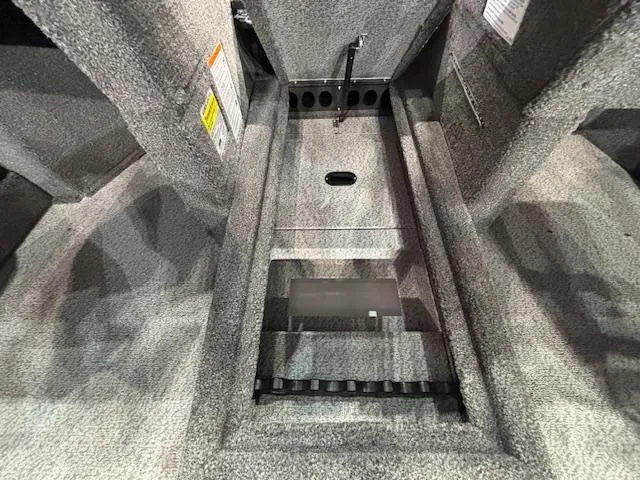 Slide: The Image of Interior storage compartment of 2025 Crestliner 1750 Super Hawk WT JS boat. - 10