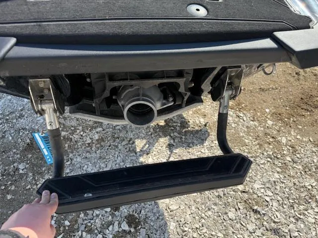 Slide: The Image of 2019 Yamaha WaveRunner SVHO rear view with step and jet propulsion system. - 4