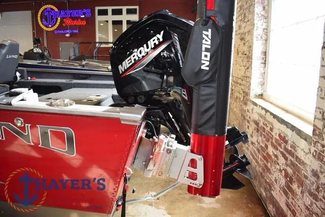 Slide: The Image of 2022 Lund 1675 Adventure Sport boat with Mercury engine and Talon anchor system. - 4