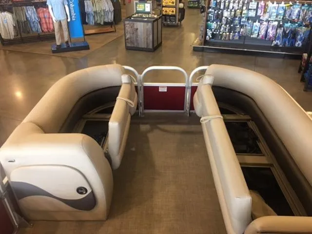 Slide: The Image of Sun Tracker Party Barge 18 DLX 2025 - 18