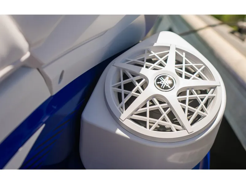 Slide: The Image of 2025 Yamaha GP SVHO with Audio, featuring sleek speaker design. - 9