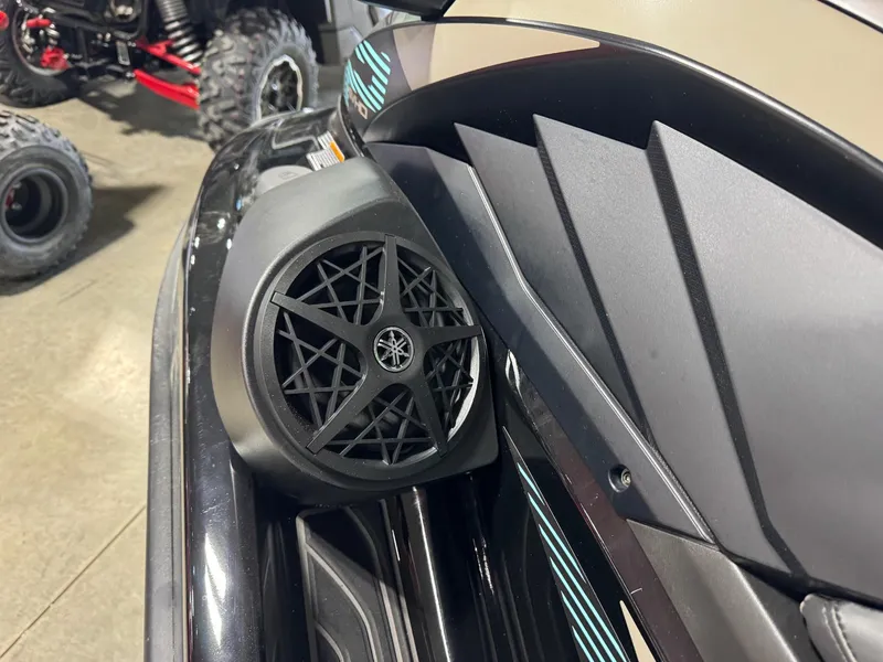 Slide: The Image of 2025 Yamaha GP SVHO with Audio, featuring sleek speaker design. - 7