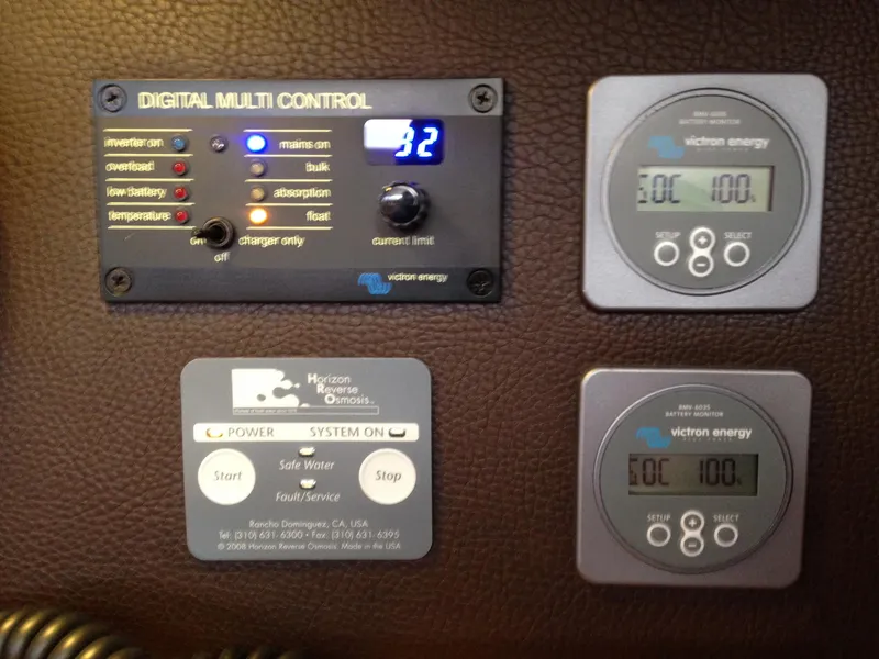 Slide: The Image of Water Maker Remote / Battery Monitoring - 102