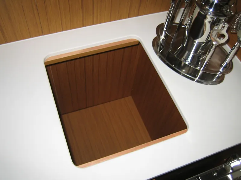 Slide: The Image of Sunken Countertop Storage - 112