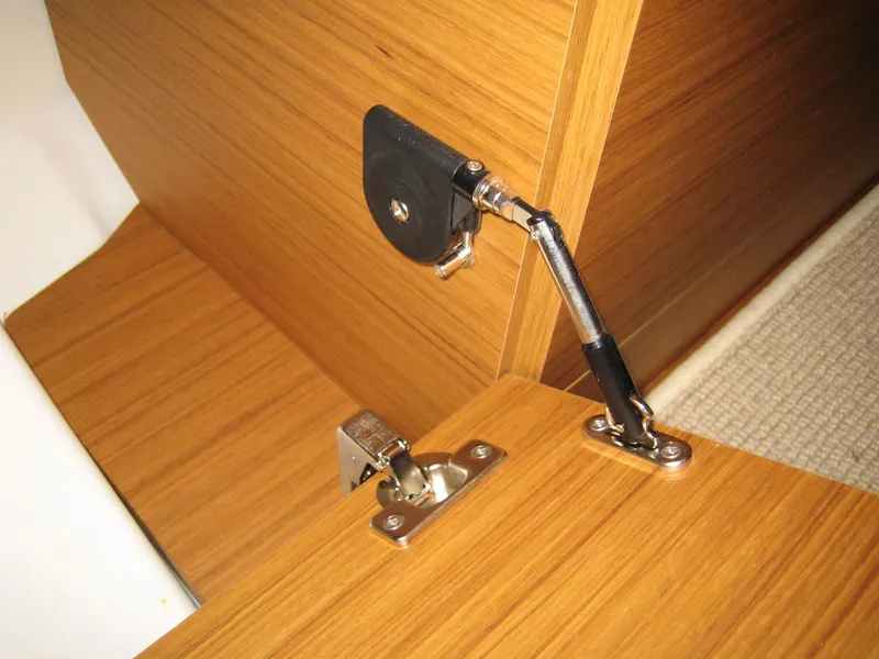 Slide: The Image of Dampening Hinges on all cabinets - 125