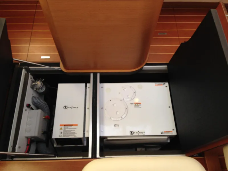 Slide: The Image of Generator under salon floor - 178