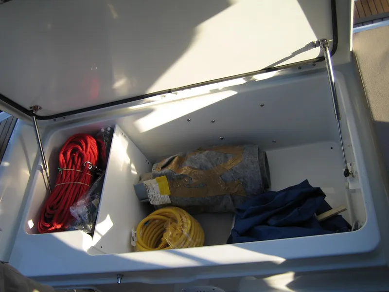 Slide: The Image of Cockpit storage locker/liferaft locker - 31