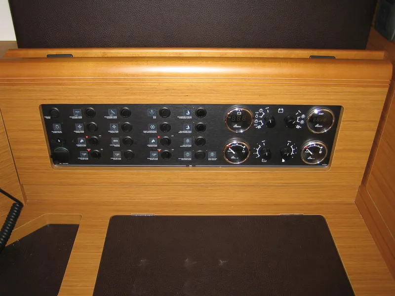 Slide: The Image of 12 & 24v electrical panel - 98
