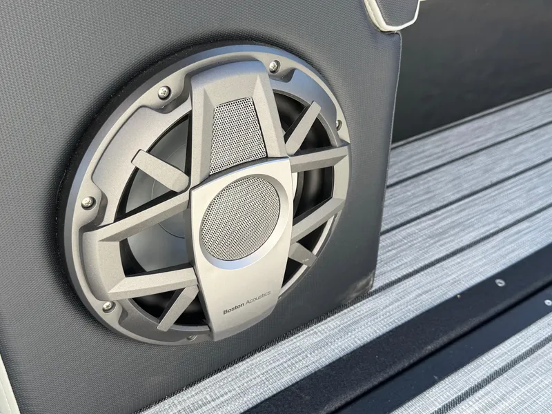 Slide: The Image of Speaker detail on 2025 Montara 25' SURF BOSS 2.0 SL boat. - 20